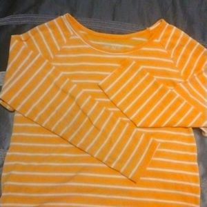 Girls Long sleeve stripped shirt. Very Soft.